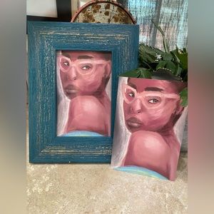 ✂️4x6 print of drawing done by my son titled ‘Pastel’✂️